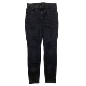 Level 99 Mid Rise‎ Stretch Skinny Jegging Jeans Womens 27 Black